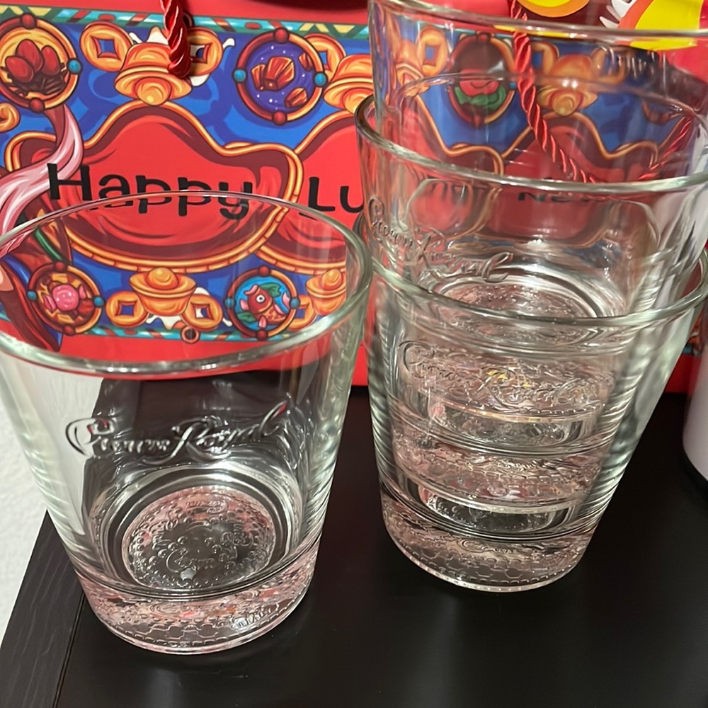 Crown royal glassware